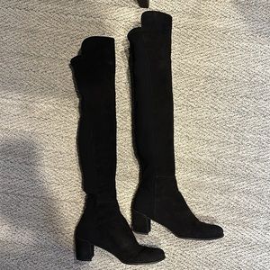 Stuart Weitzman Reserve Over the Knee Boots - Suede